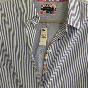 ✨ Classic Blue Striped Shirt- with a twist! NEW! ✨